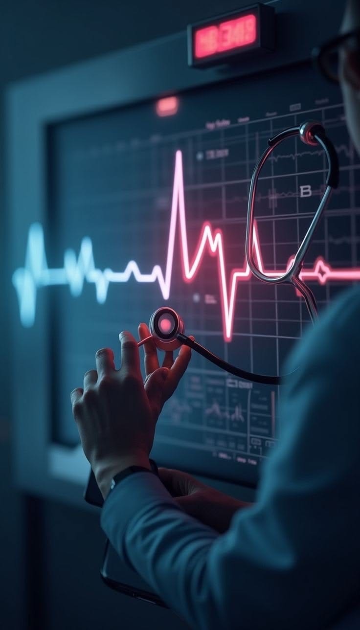 Monitor de ritmo cardíaco (ECG)